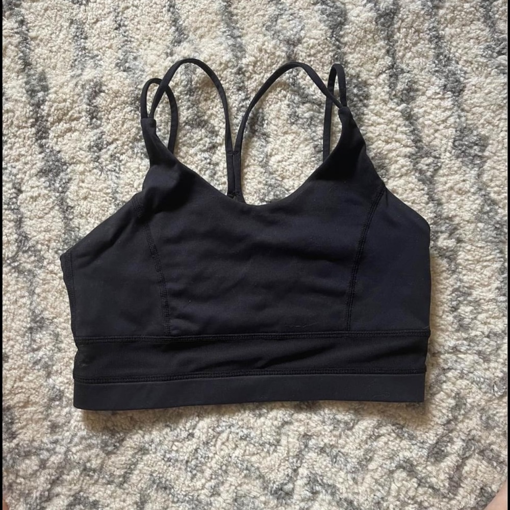 Buffbunny collection black sports bra